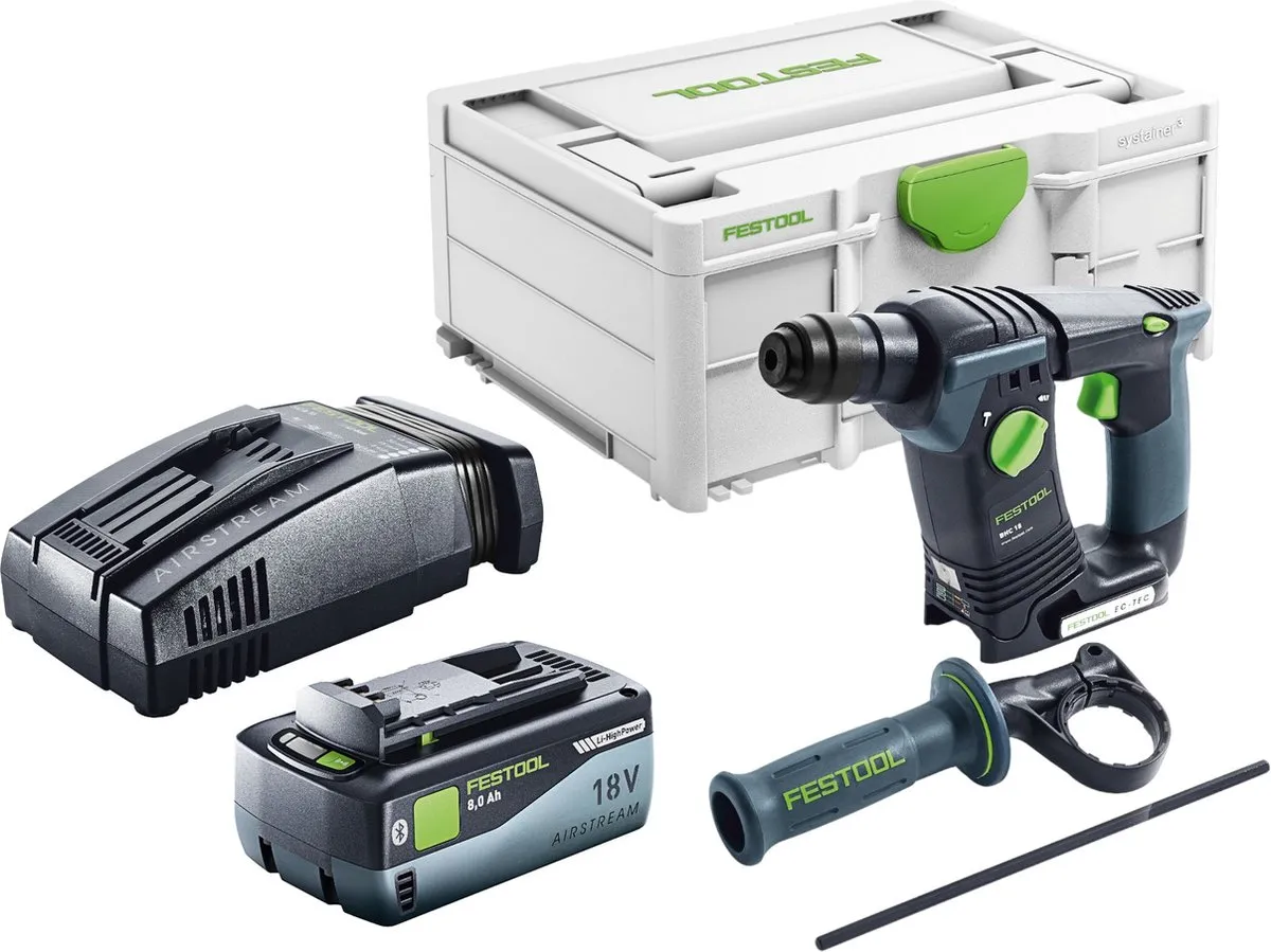 Festool BHC 18 Basic Accuklopboormachine 18V SDS Plus