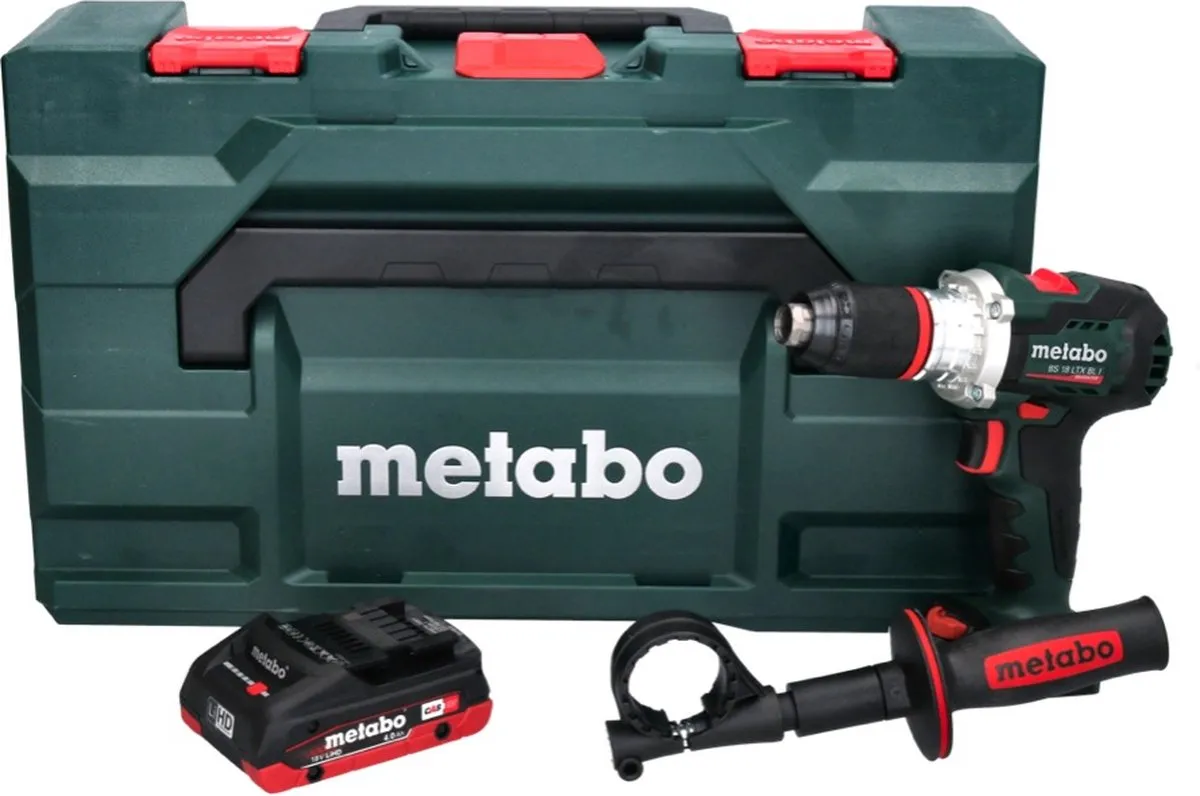 Metabo BS 18 LTX BL I Accuboormachine 18V 130Nm - 20 Instellingen - 1x 4.0Ah Accu