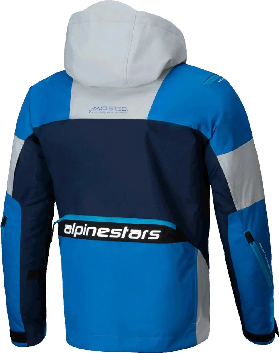 Alpinestars Mogress Air Motorjas - L - Blauw/Wit