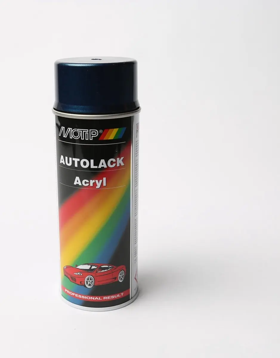 Motip Autolak Spuitbus Blauw Metallic 400ml