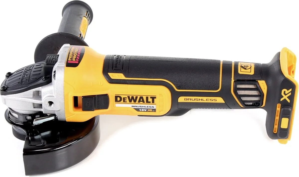 DeWalt DCG 405 P2 Haakse Slijper 18V - 125mm - 2x 5.0Ah Accu - afbeelding 3 van 5