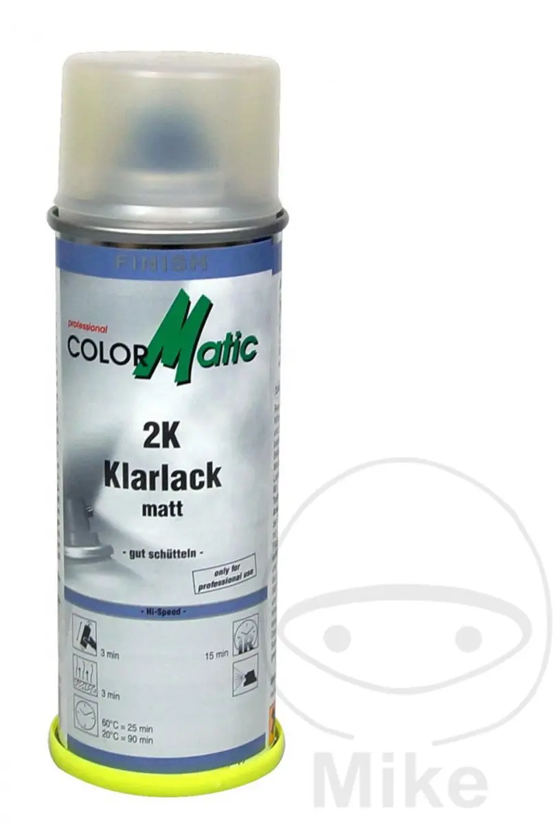 Motip Colormatic 2K Blanke Lak Mat 200ml - Meerkleurig