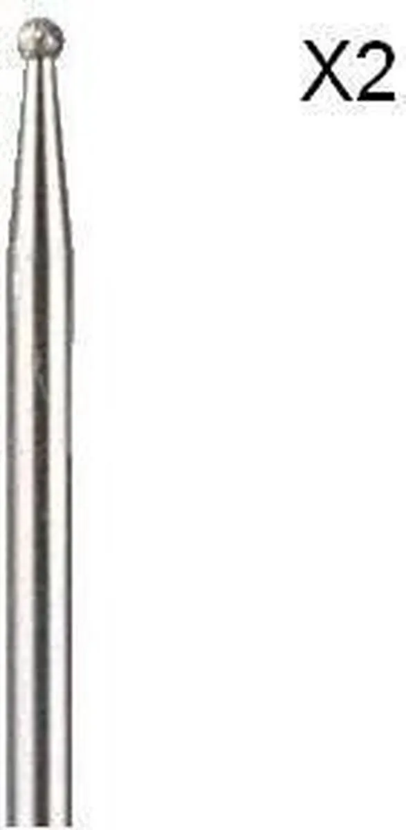 Dremel 7103 Freesstift Hardmetaal Bol 2.0mm - 2 Stuks - afbeelding 6 van 6