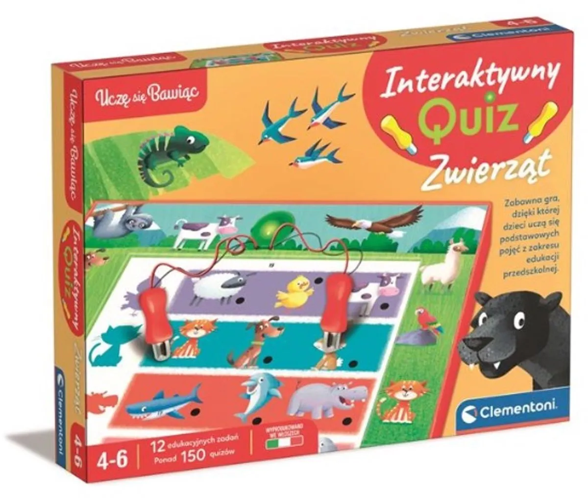 Clementoni Interactieve Quiz Dieren