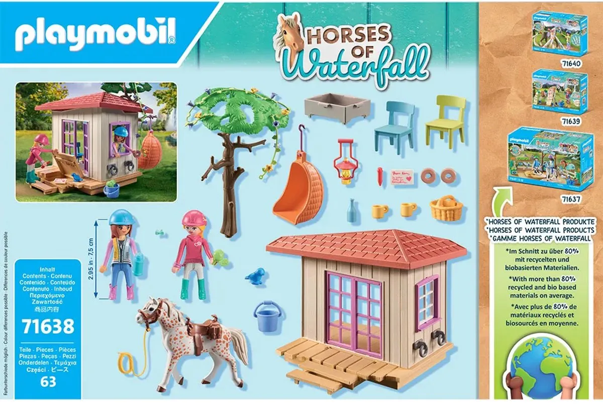 Playmobil Horses of Waterfall Geheim Clubhuis 71638 - Multicolor