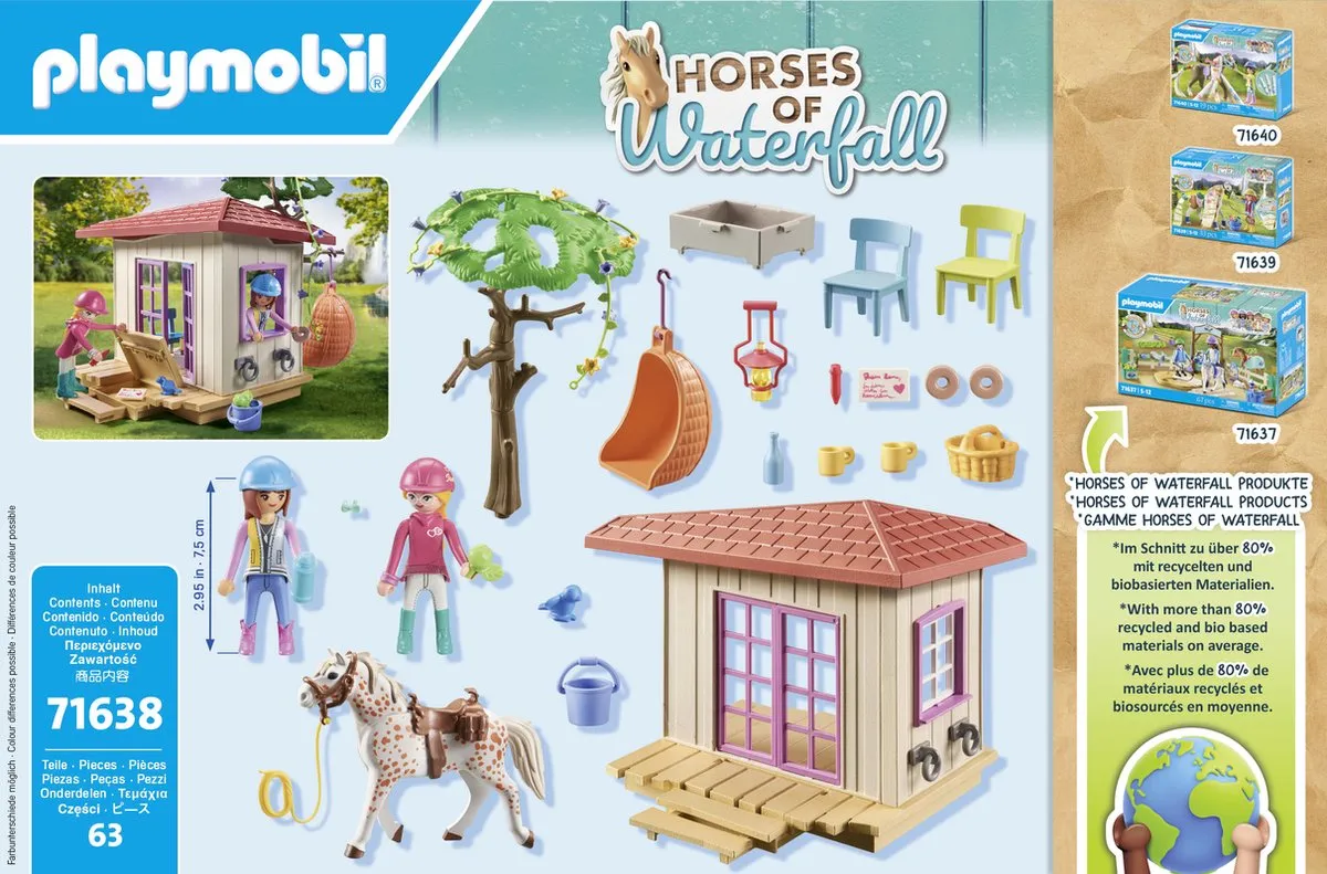Playmobil Horses of Waterfall Geheim Clubhuis 71638 - Multicolor