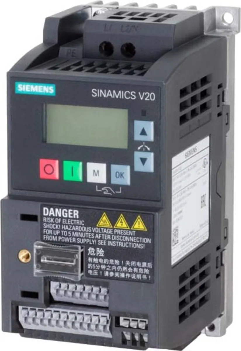 Siemens 6SL3210-5BB11-2BV1 Frequentieregelaar 0.12kW