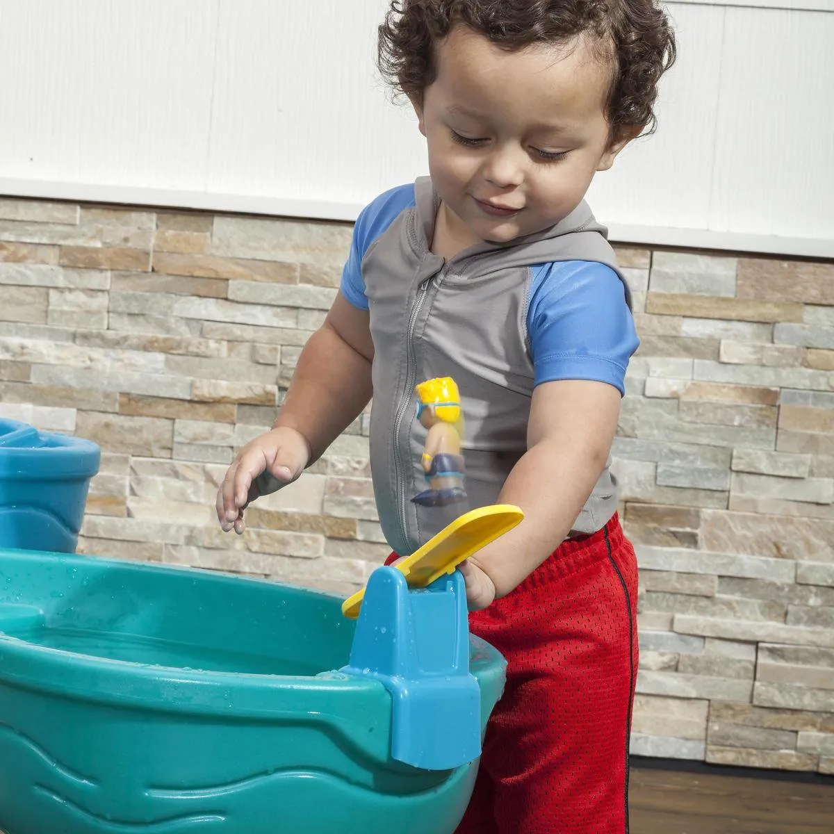 Step2 Spill and Splash Watertafel Blauw - 26.5L