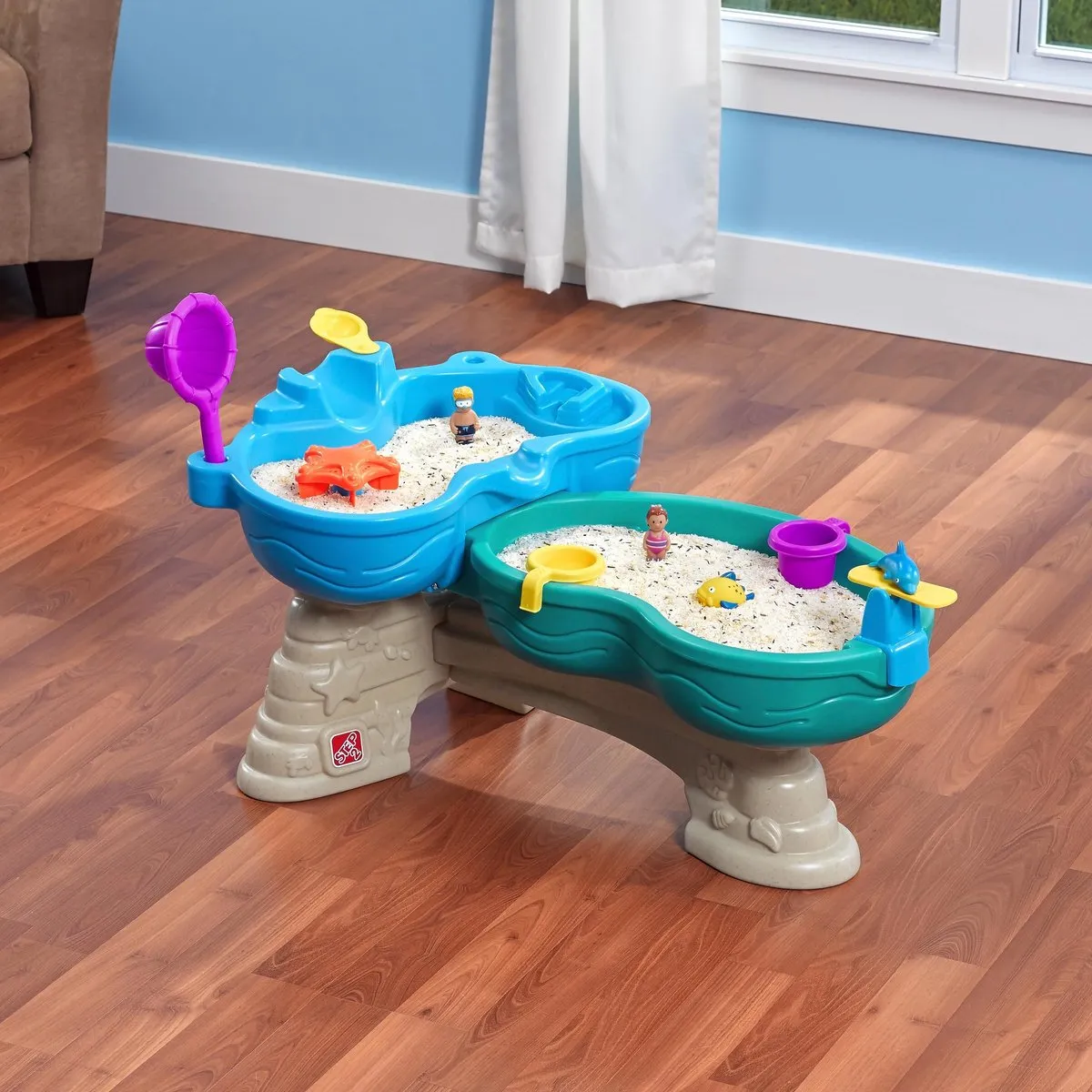Step2 Spill and Splash Watertafel Blauw - 26.5L - afbeelding 6 van 6