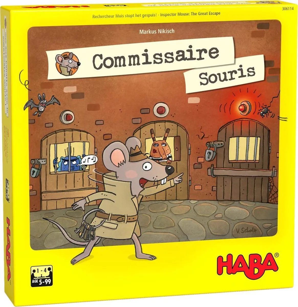 Haba Rechercheur Muis Stopt Het Gespuis! Bordspel