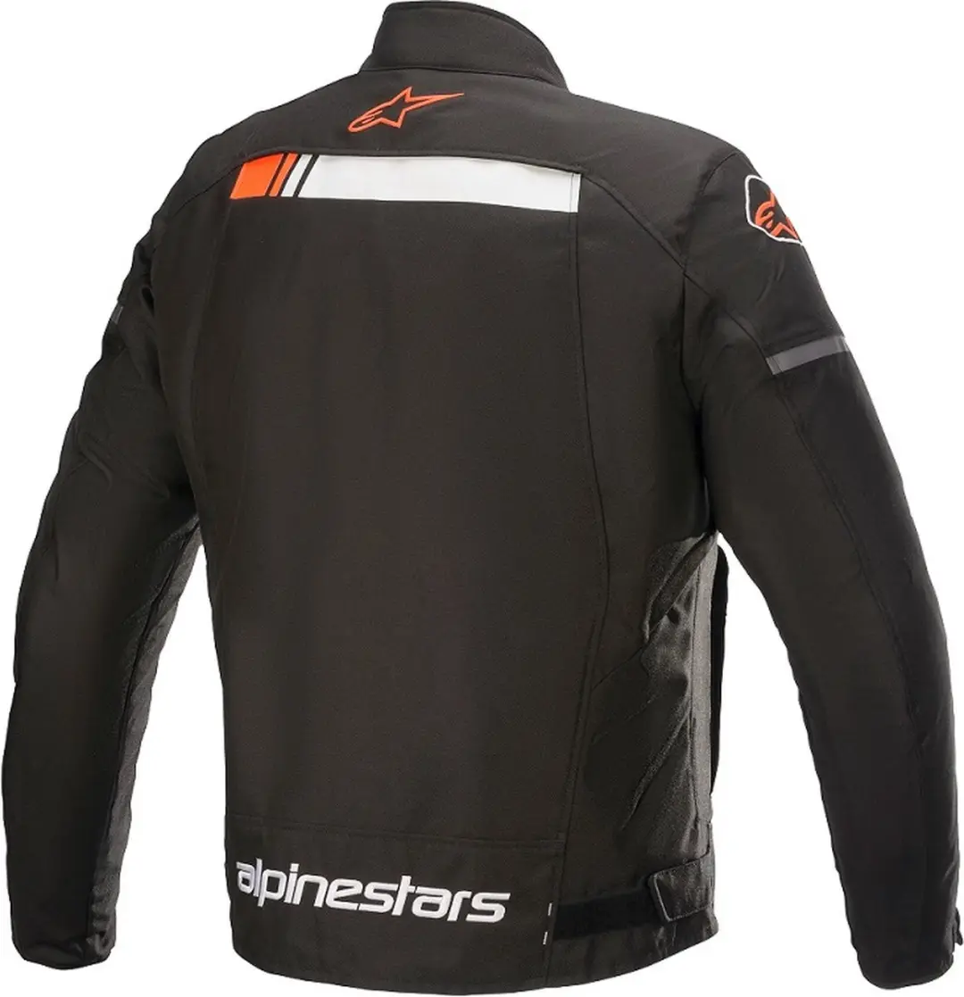 Alpinestars T-SP S Ignition Waterproof Jas - Zwart/Wit/Fluo Rood - afbeelding 6 van 6