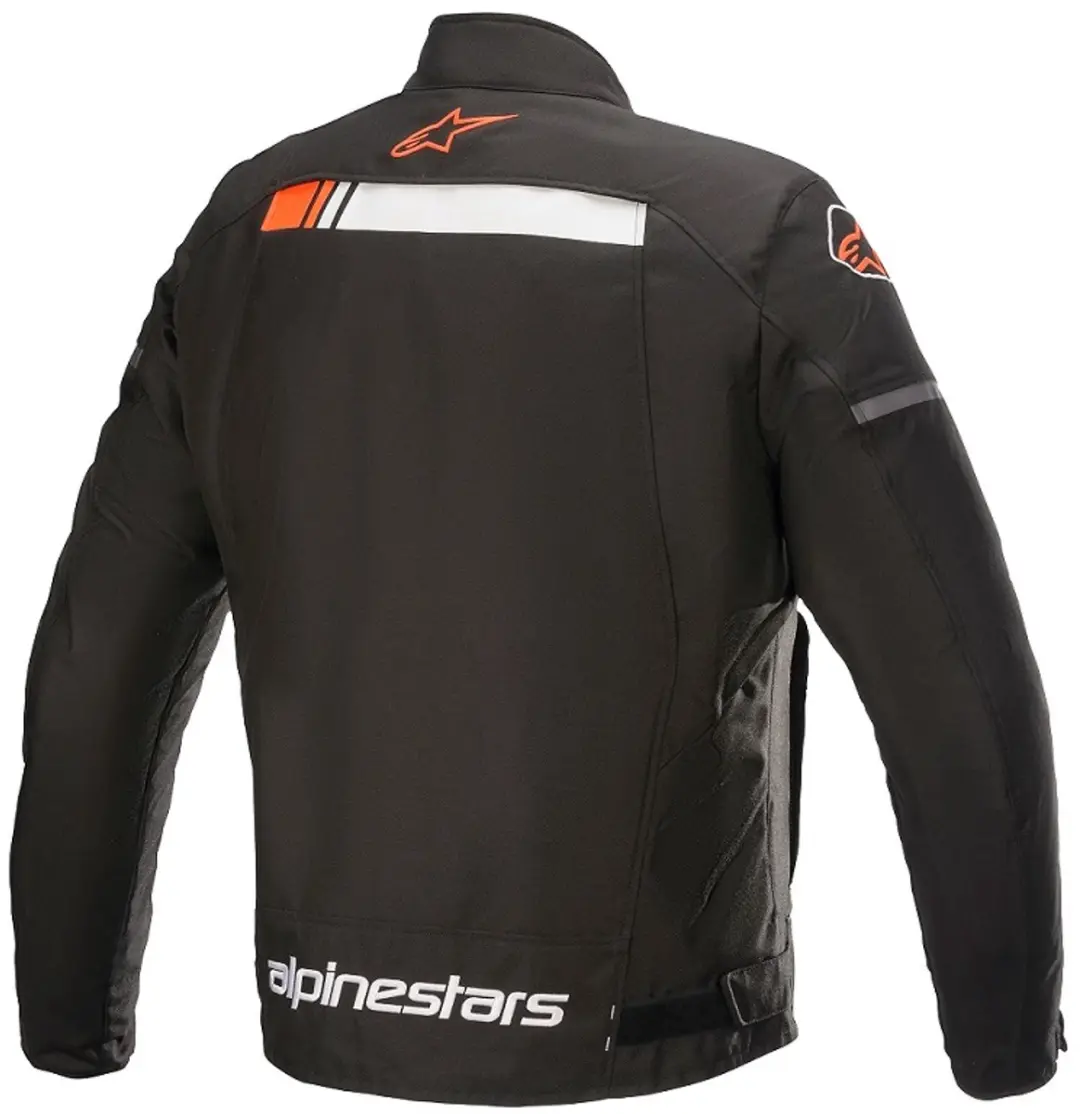 Alpinestars T-SP S Ignition Waterproof Jas - Zwart/Wit/Fluo Rood