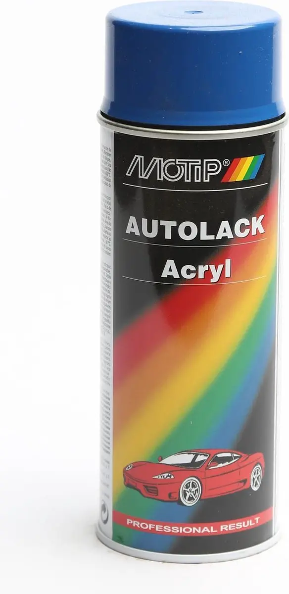 Motip Autolak Spuitbus Blauw 400ml