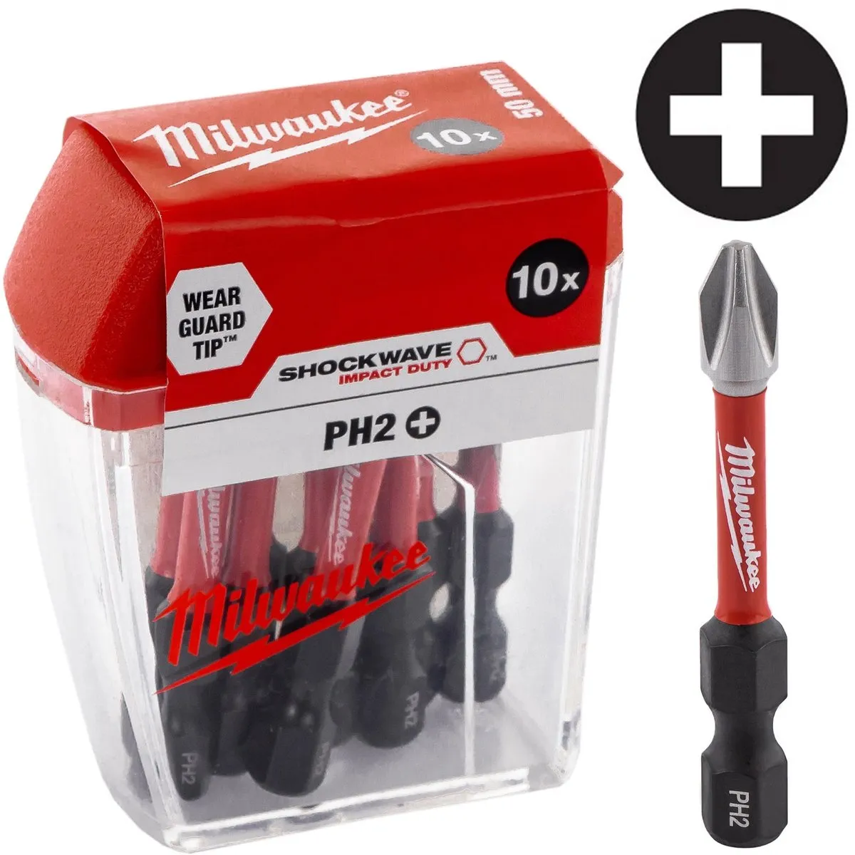 Milwaukee Shockwave Impact Duty PH2 Schroefbits