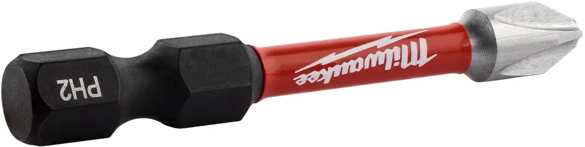 Milwaukee Shockwave Impact Duty PH2 Schroefbits - 10 Stuks
