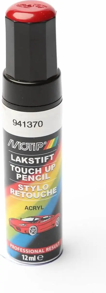 Motip 941370 Auto Lakstift Rood 12ml