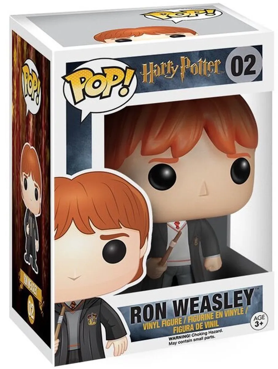 Funko Pop! Ron Weasley Harry Potter Verzamelfiguur FUN5859 - 10cm - Multi