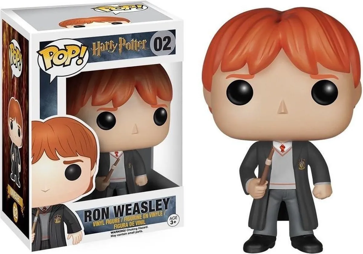 Funko Pop! Ron Weasley Harry Potter Verzamelfiguur FUN5859 - 10cm - Multi