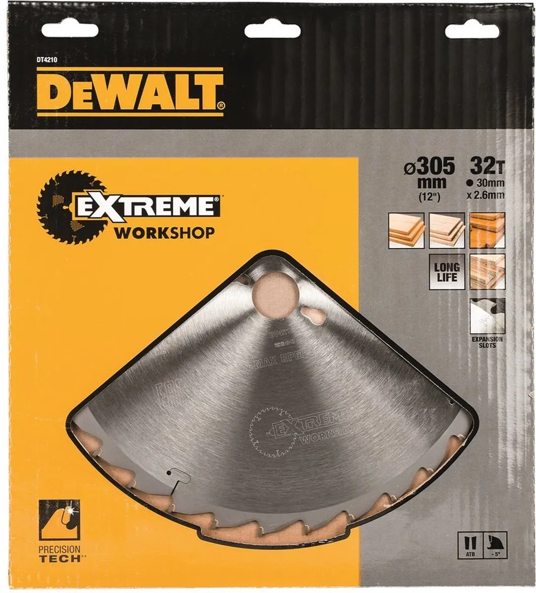 DeWalt DT4210 Zaagblad Hout 32T - Ø305mm
