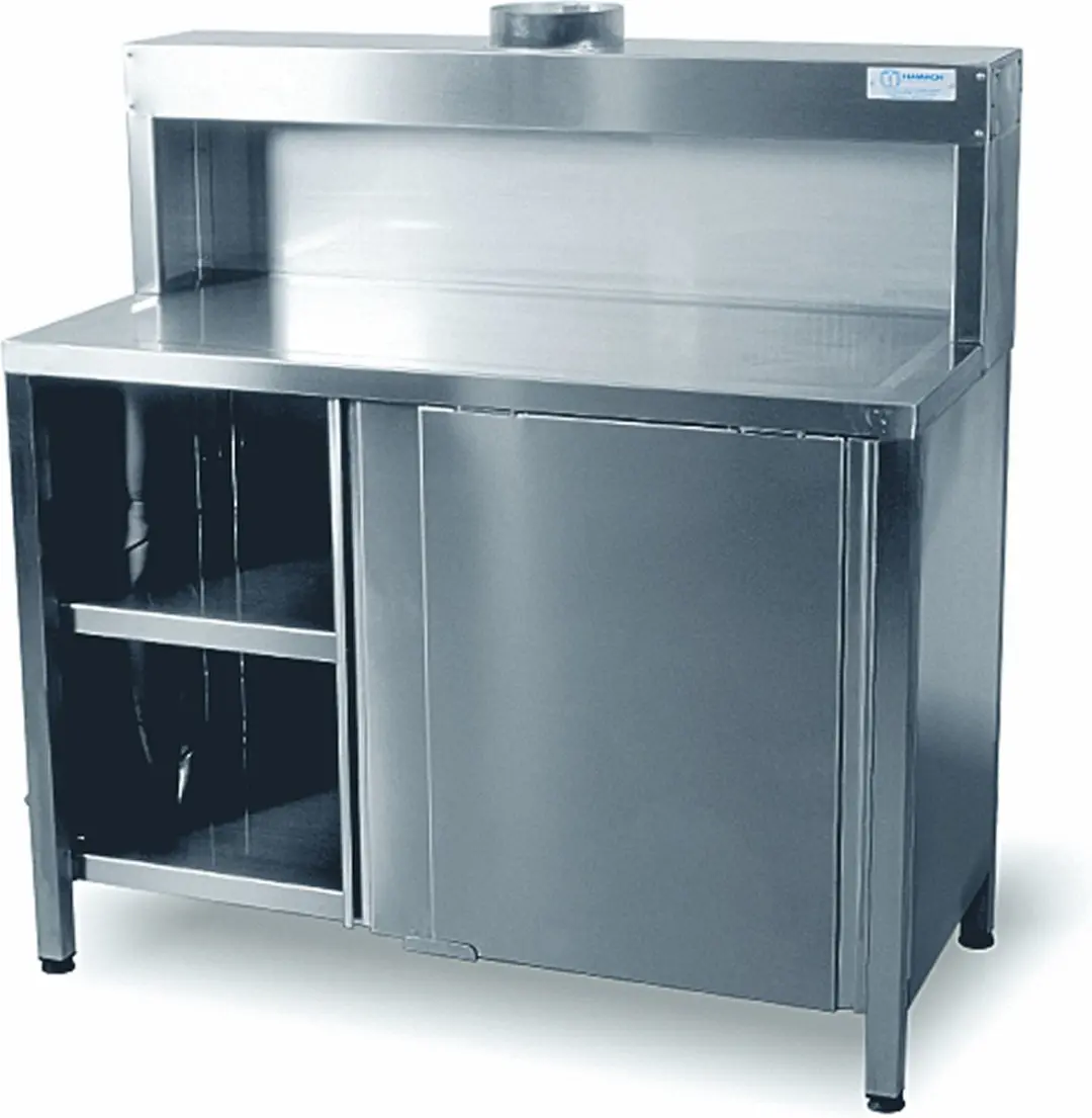 Hamach Mengtafel RVS 180cm