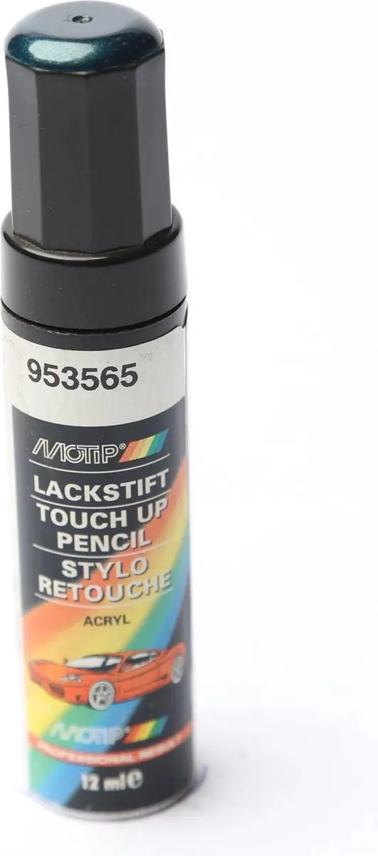 Motip 953565 Auto Lakstift Groen Metallic 12ml