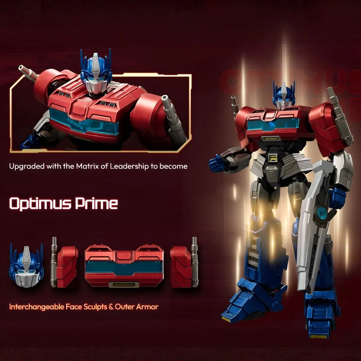 Hasbro Blokees Transformers One Optimus Prime Model Kit - Orion Pax 19cm