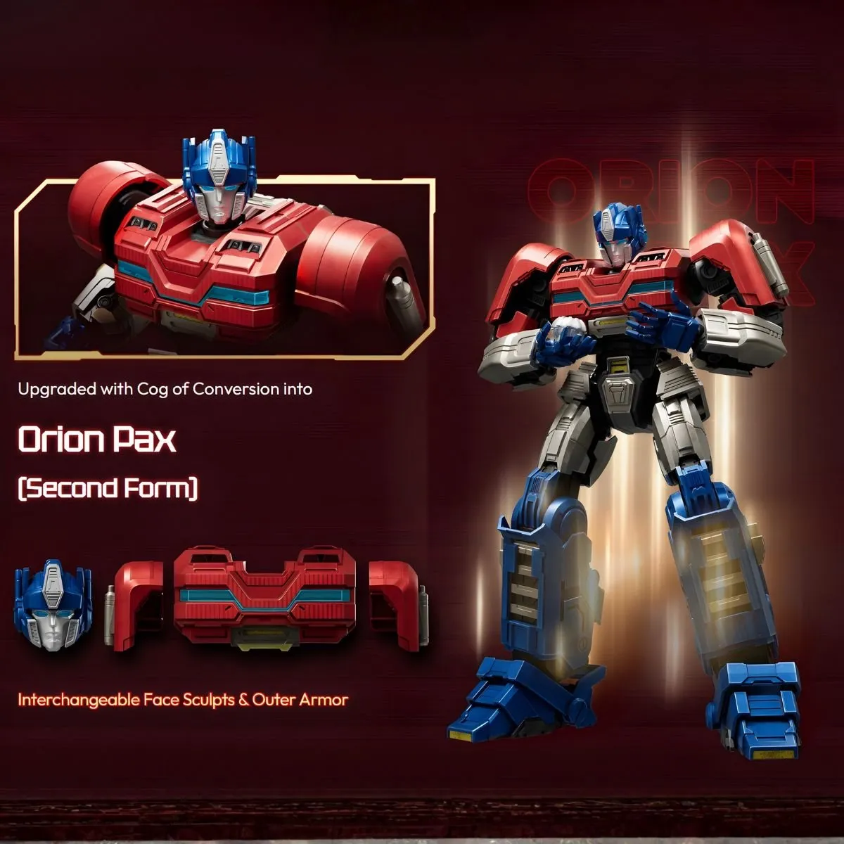 Hasbro Blokees Transformers One Optimus Prime Model Kit - Orion Pax 19cm