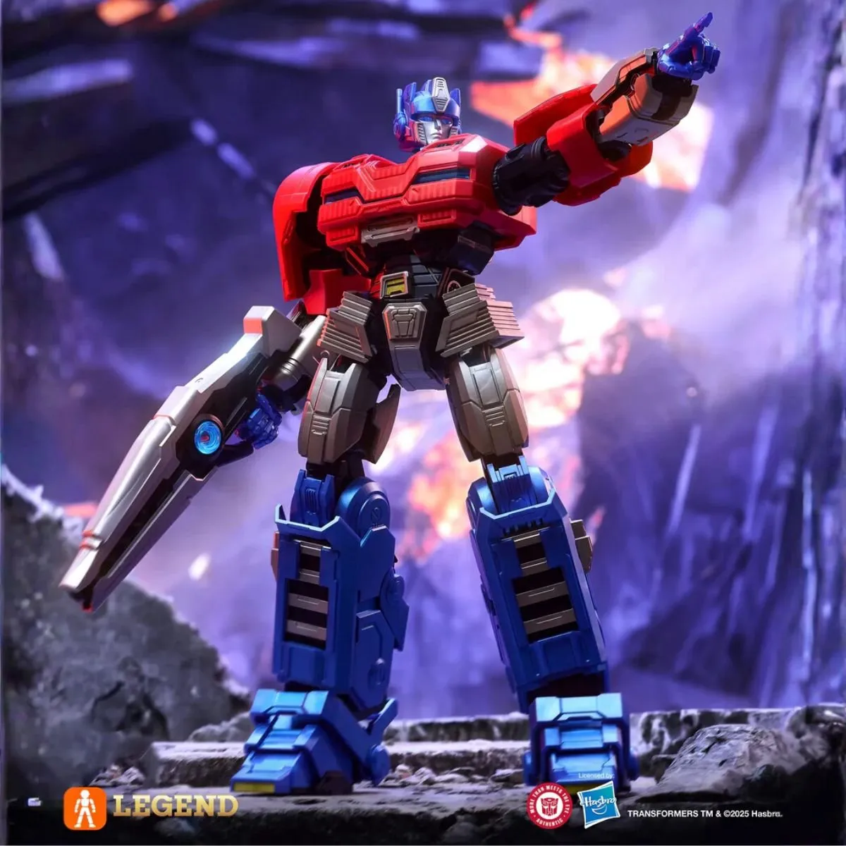 Hasbro Blokees Transformers One Optimus Prime Model Kit - Orion Pax 19cm