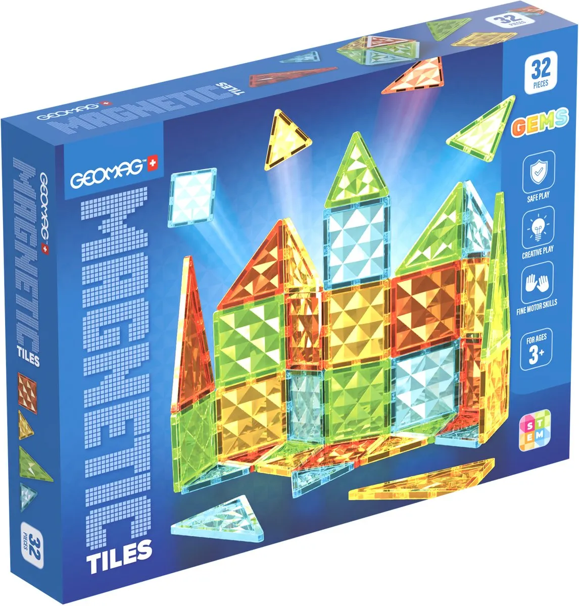 Geomag Magnetische Bouwpanelen 32-delig