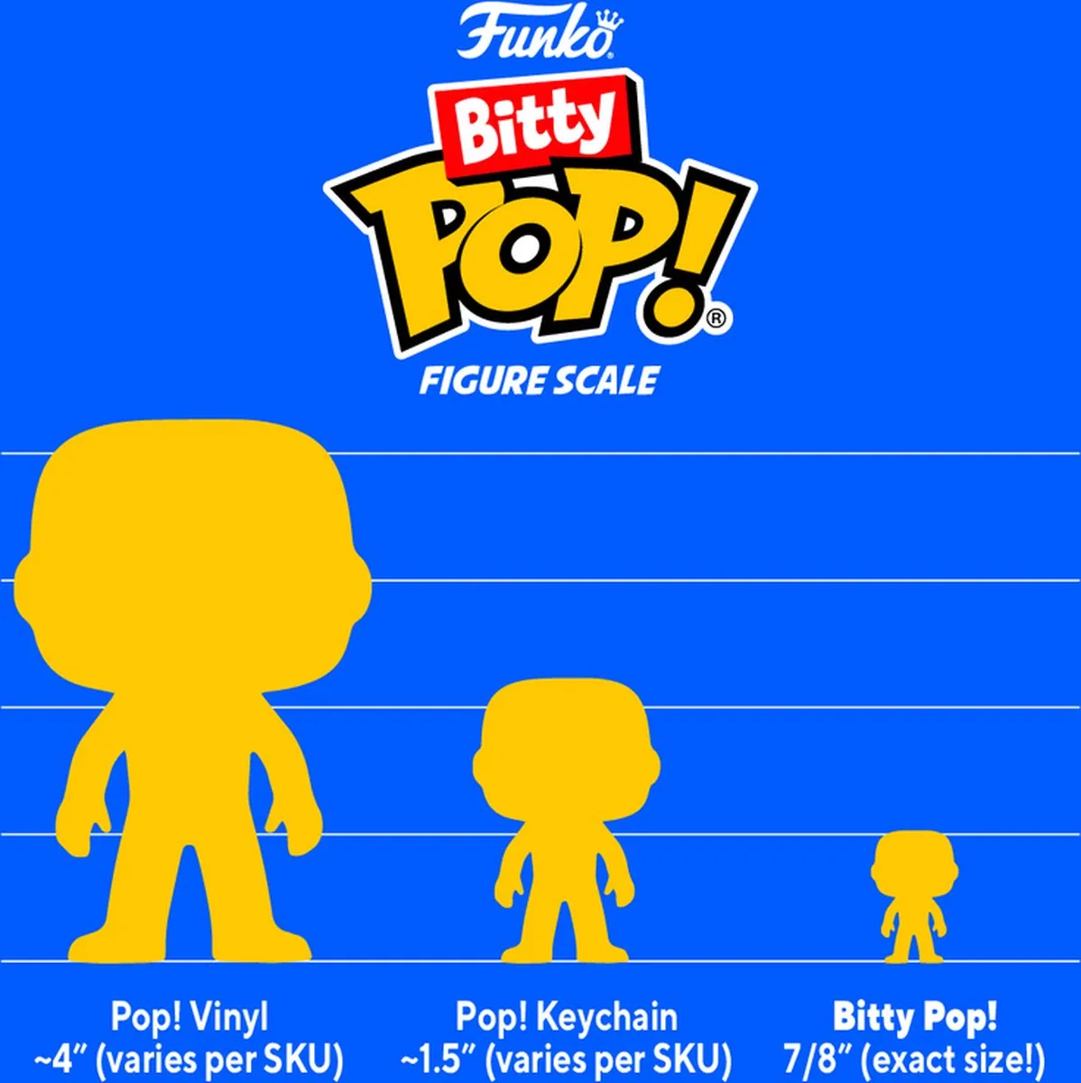 Funko Harry Potter Bitty Pop! Verzamelfiguur - 4 Stuks Multicolor