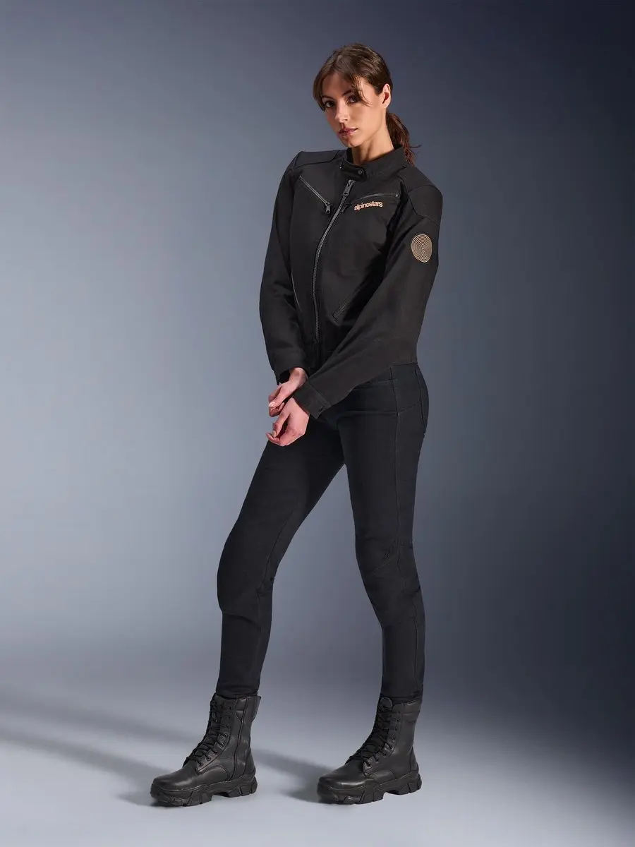 Alpinestars Stella Grace Dames Motorjack - Zwart S