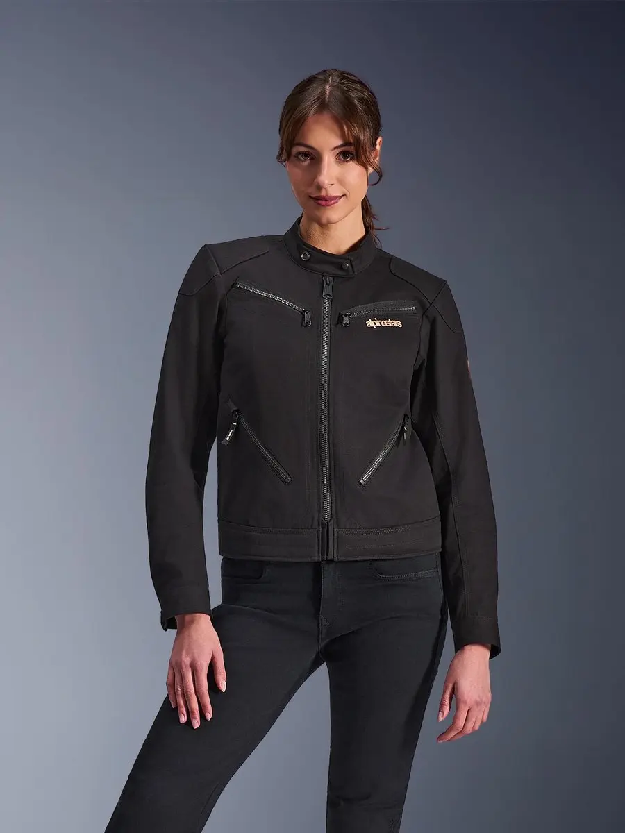 Alpinestars Stella Grace Dames Motorjack - Zwart S