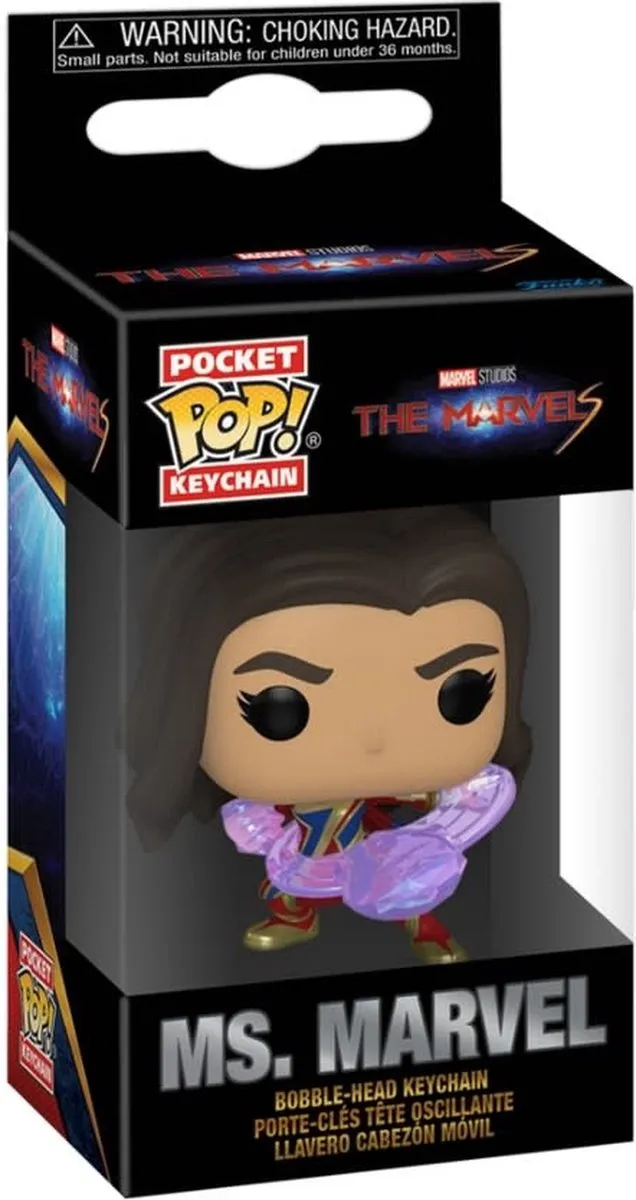Funko Pocket Pop! The Marvels - Miss Marvel - Veelkleurig