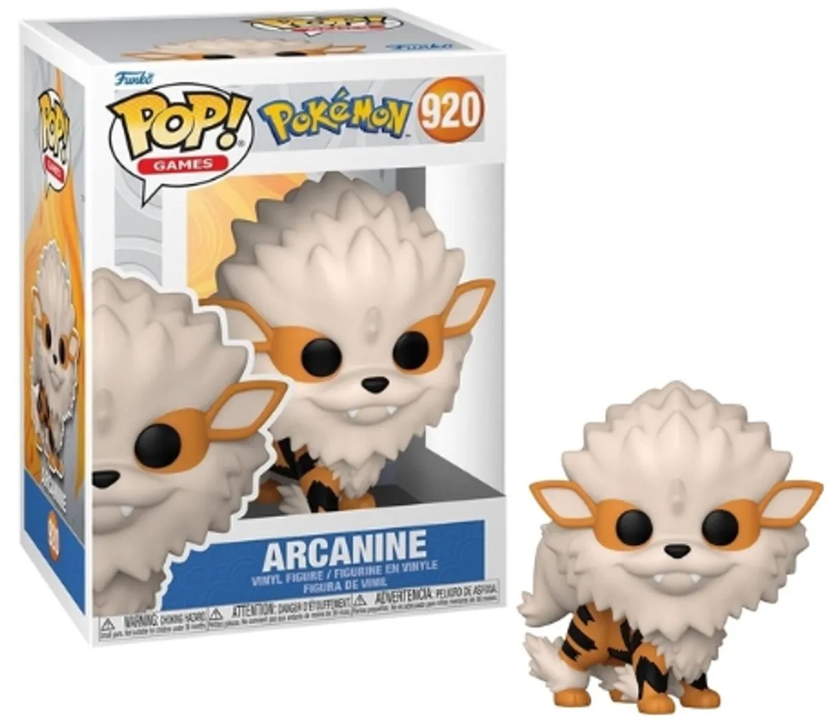 Funko Pop Pokémon Arcanine #920 - Multi - afbeelding 6 van 6