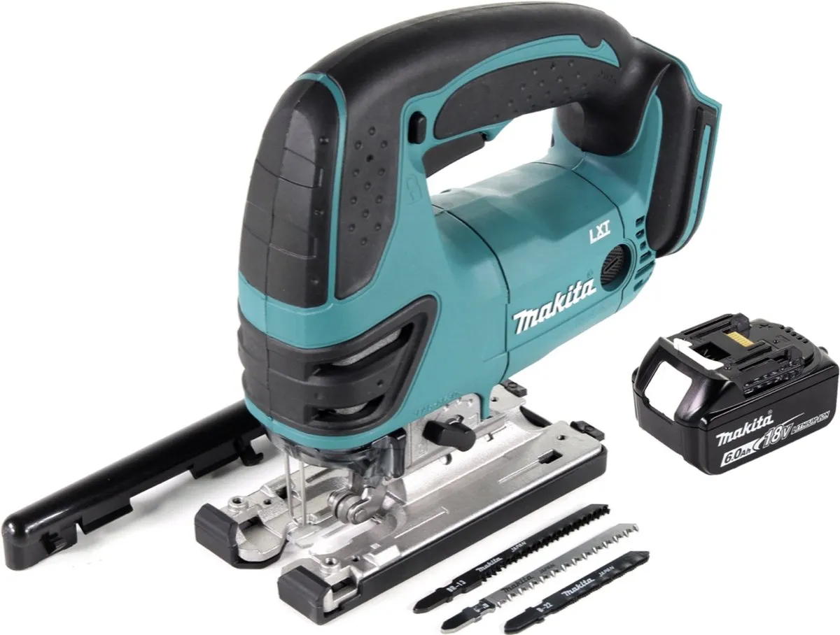 Makita DJV180 G1 Accu-decoupeerzaag 18V - 6.0Ah - 2600/min - 6 Zaagbladen - afbeelding 5 van 5