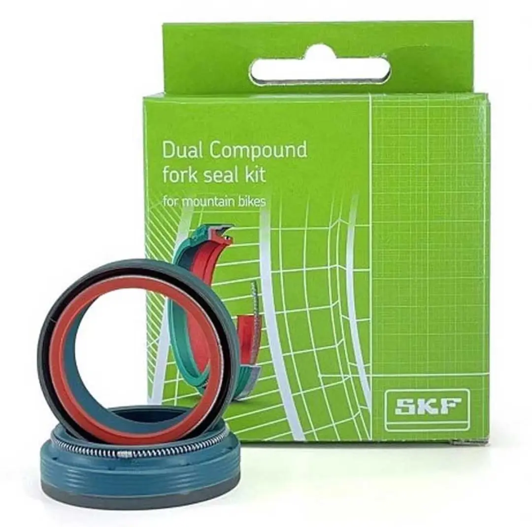 SKF Rock Shox Dual Compound 32mm Vorkkeerringset - Rood - afbeelding 2 van 4