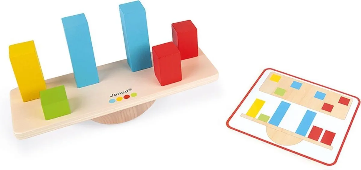 Janod Essential Gewichten - 370021 - Multi - afbeelding 4 van 6