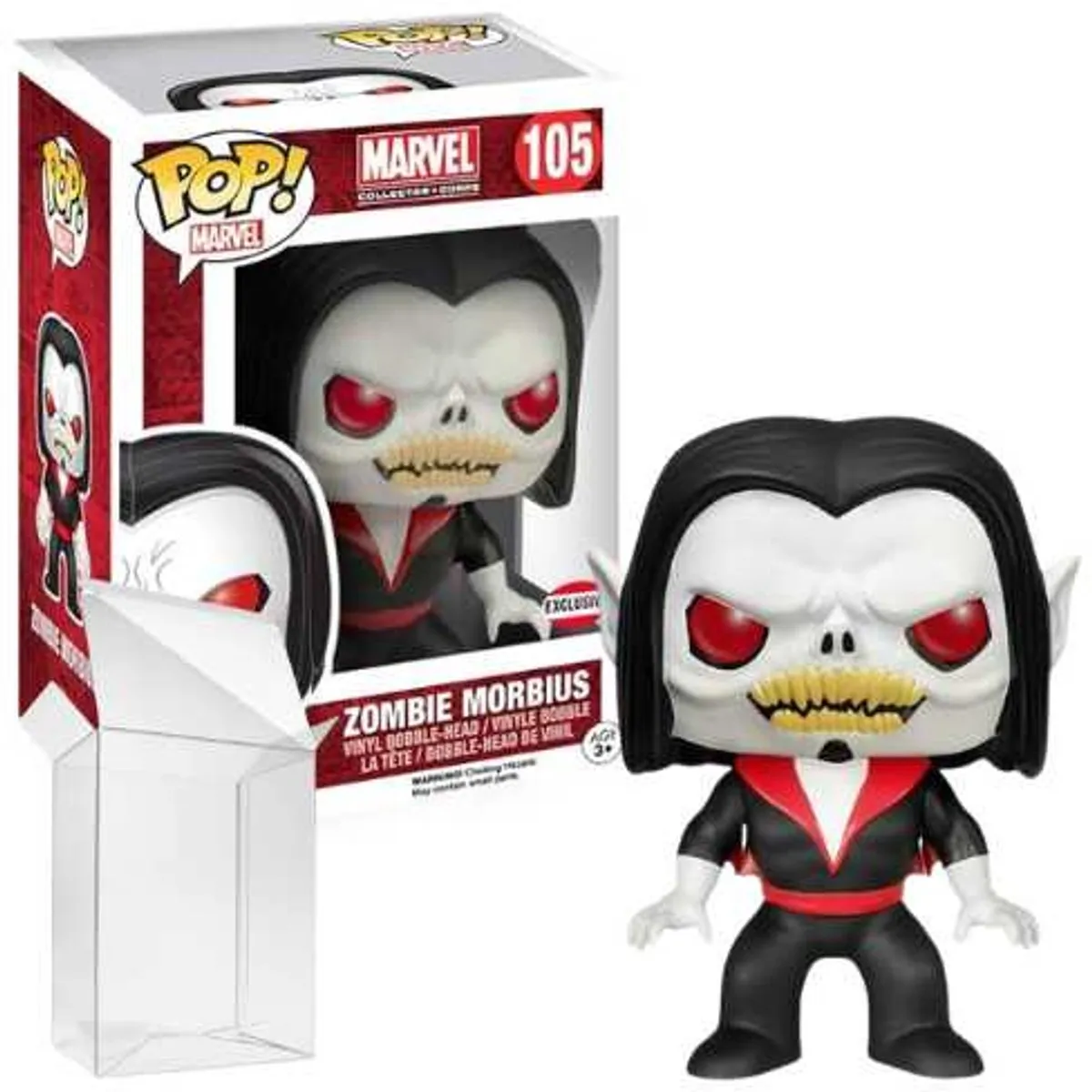 Funko Marvel Pop! Zombie Morbius - Collector Corps Exclusive