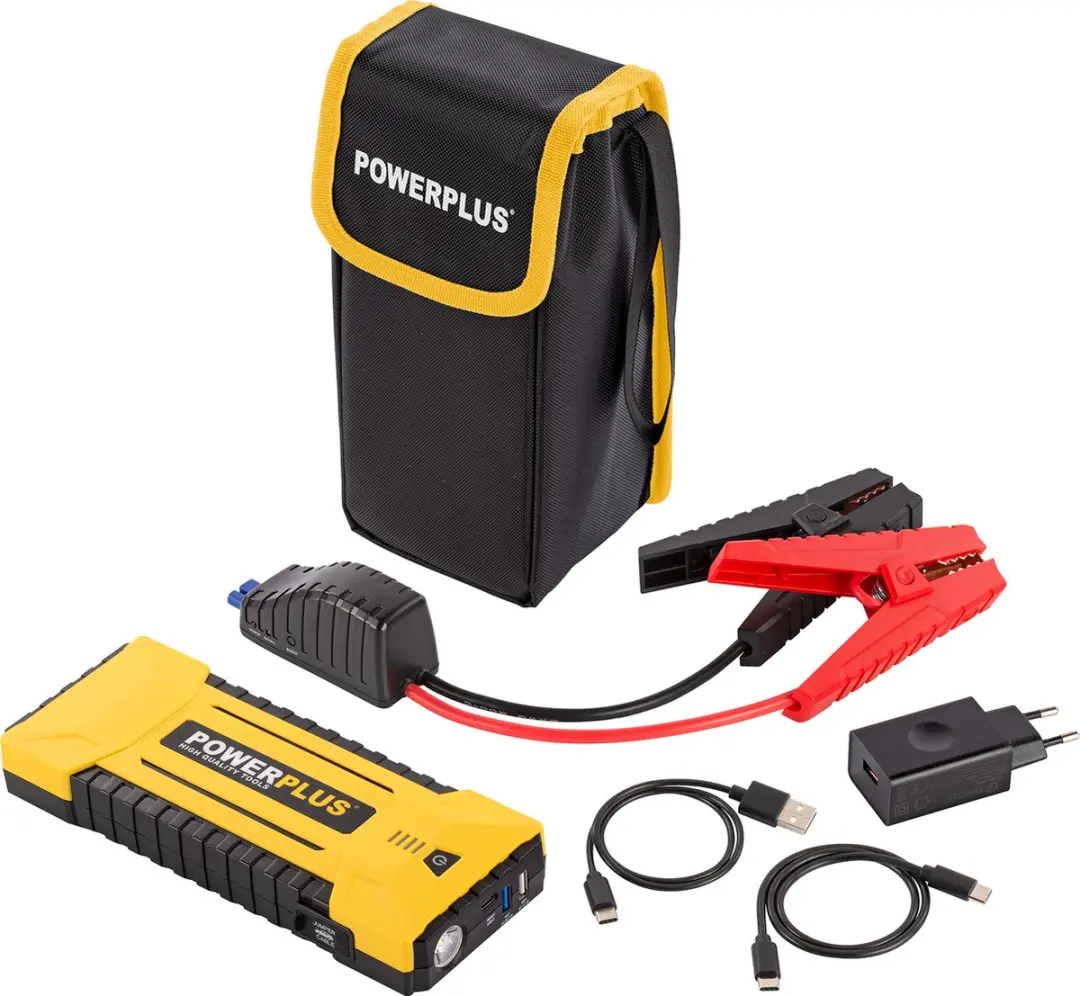 Powerplus POWX4258 Jump Starter 16000mAh - Geel - afbeelding 6 van 6