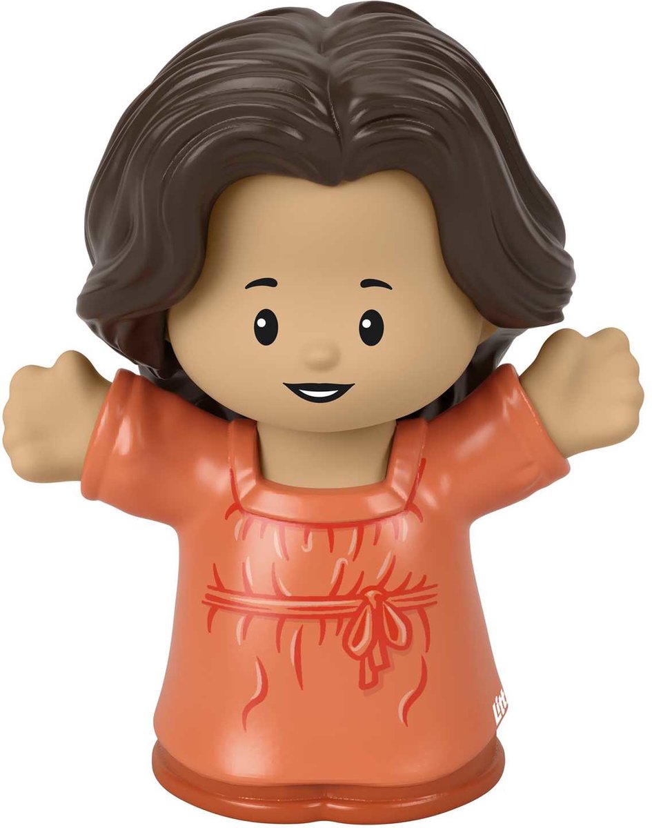 Fisher-Price Little People Woman in Dress, 1 jaar, Meerkleurig