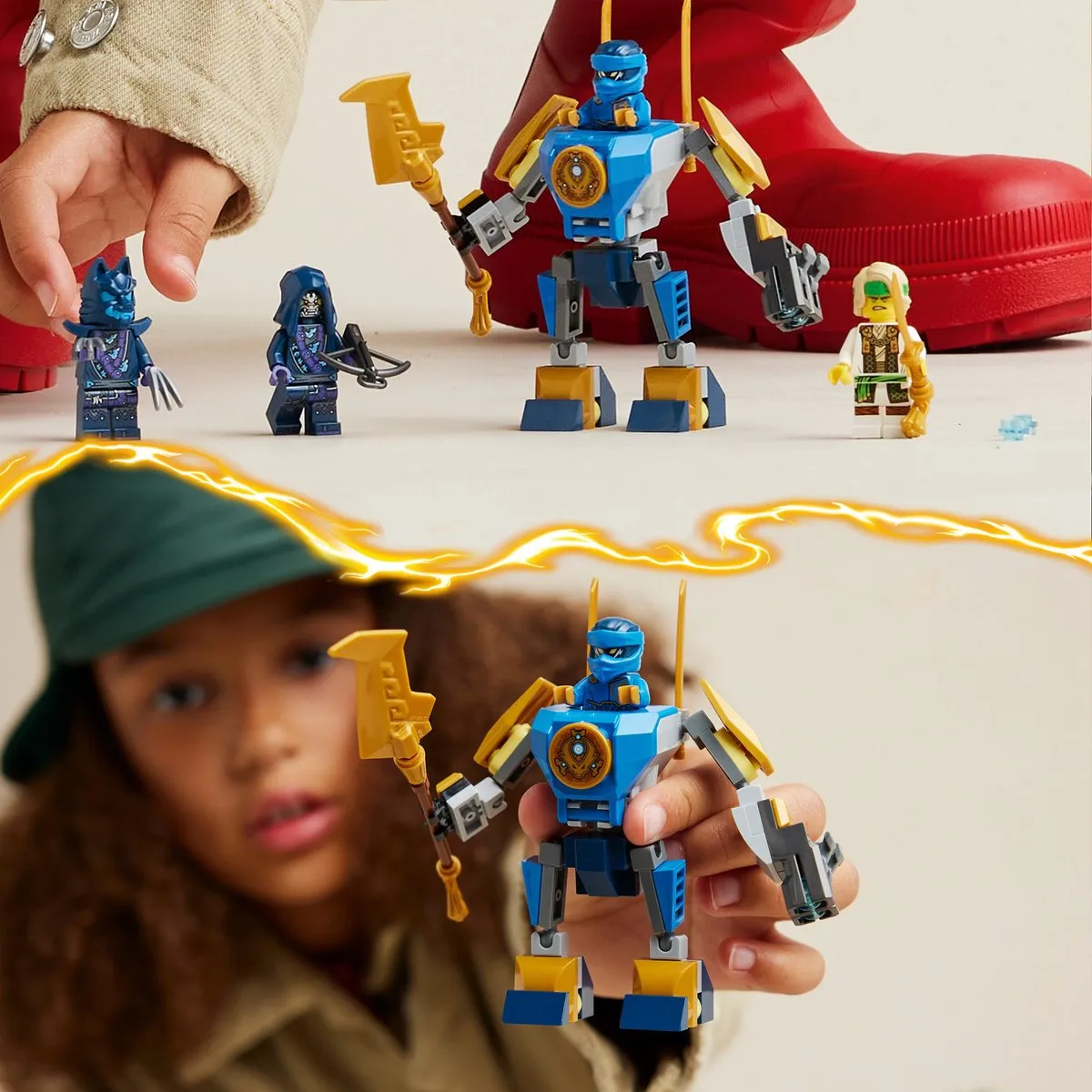 LEGO Ninjago Jay Mecha Strijdpakket 71805 - 4 Minifiguren