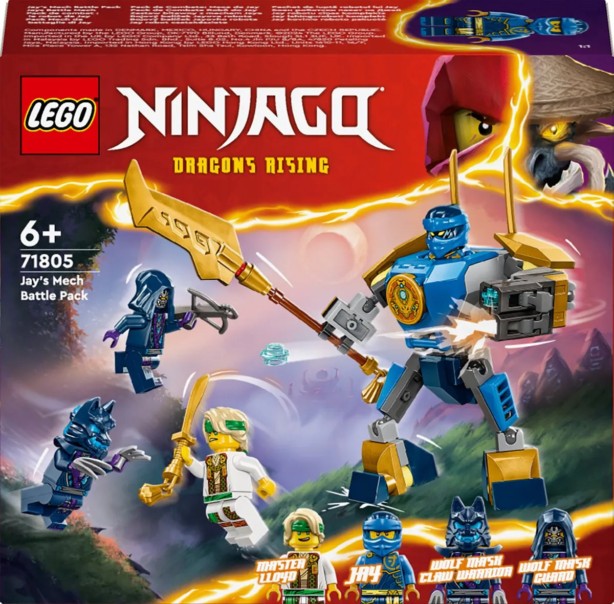 LEGO Ninjago Jay Mecha Strijdpakket 71805