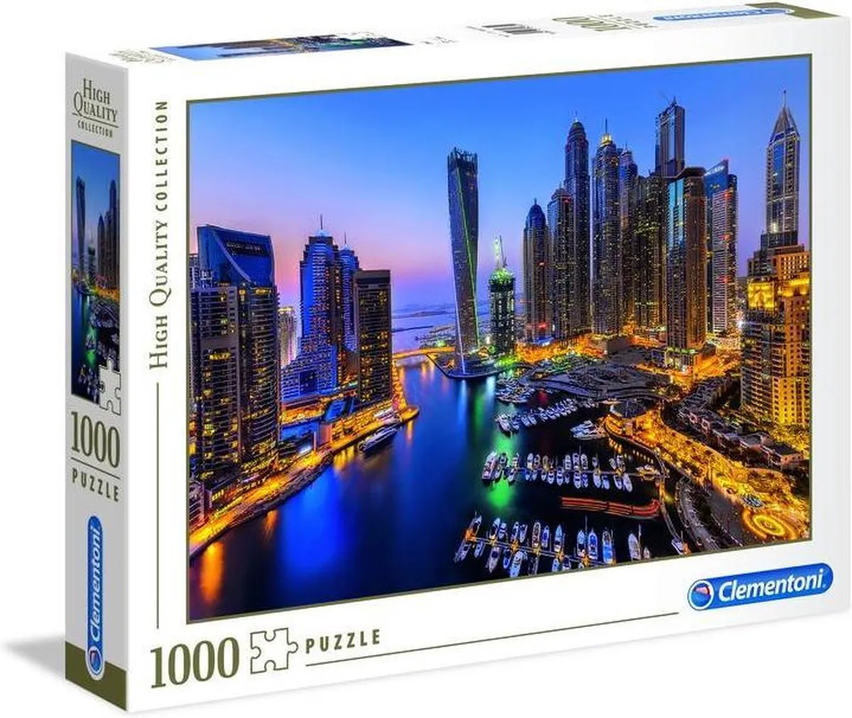 Clementoni Puzzel 1000 Stukjes Dubai - afbeelding 4 van 5