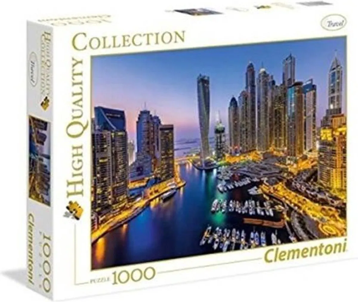 Clementoni Puzzel 1000 Stukjes Dubai - afbeelding 5 van 5