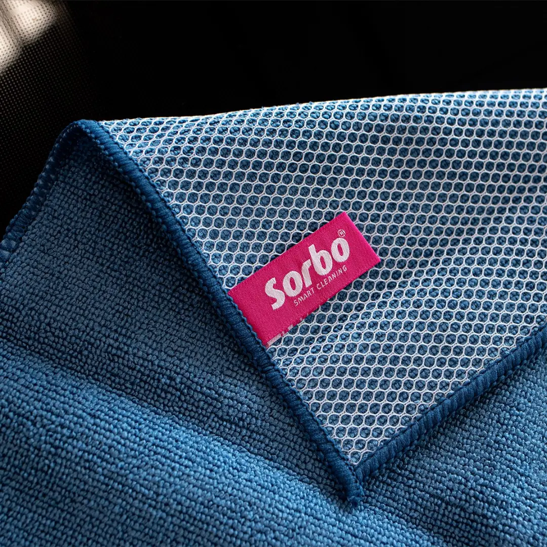 Sorbo Kitchen Scrub Microvezeldoek - Blauw