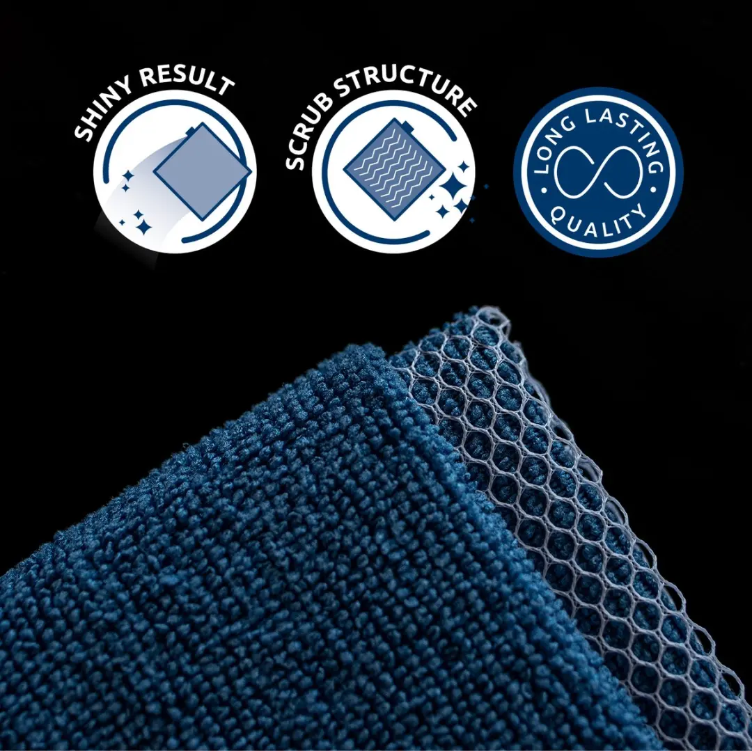 Sorbo Kitchen Scrub Microvezeldoek - Blauw
