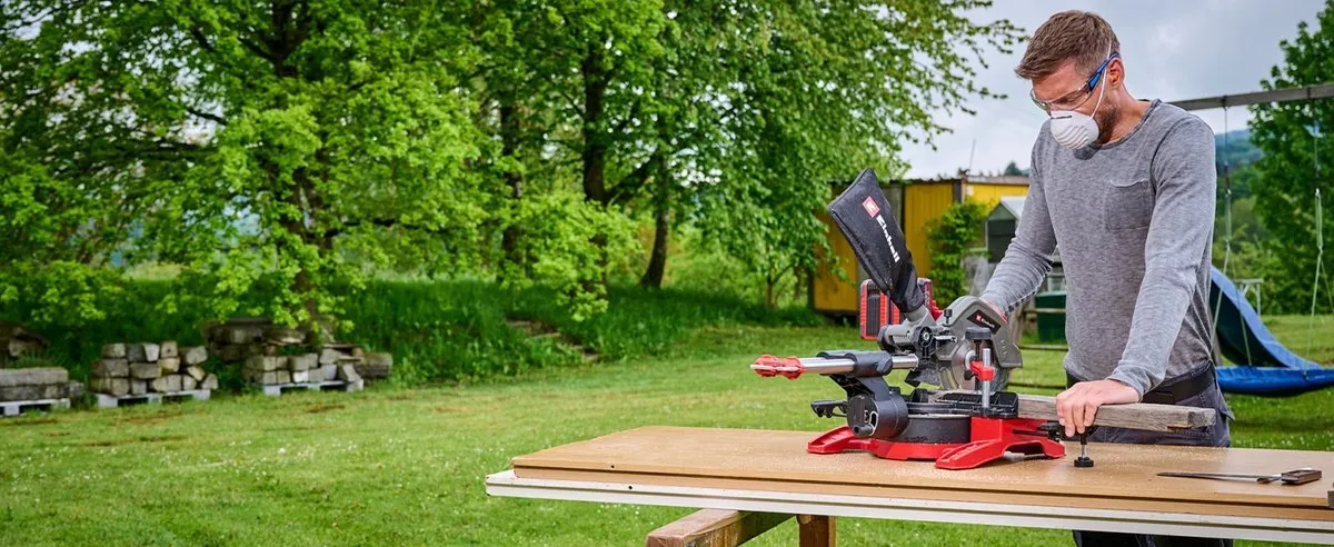 Einhell TE-SM 36/8 L Li Solo Radiaal Afkort-/Verstekzaag 216mm - 36V - afbeelding 6 van 6
