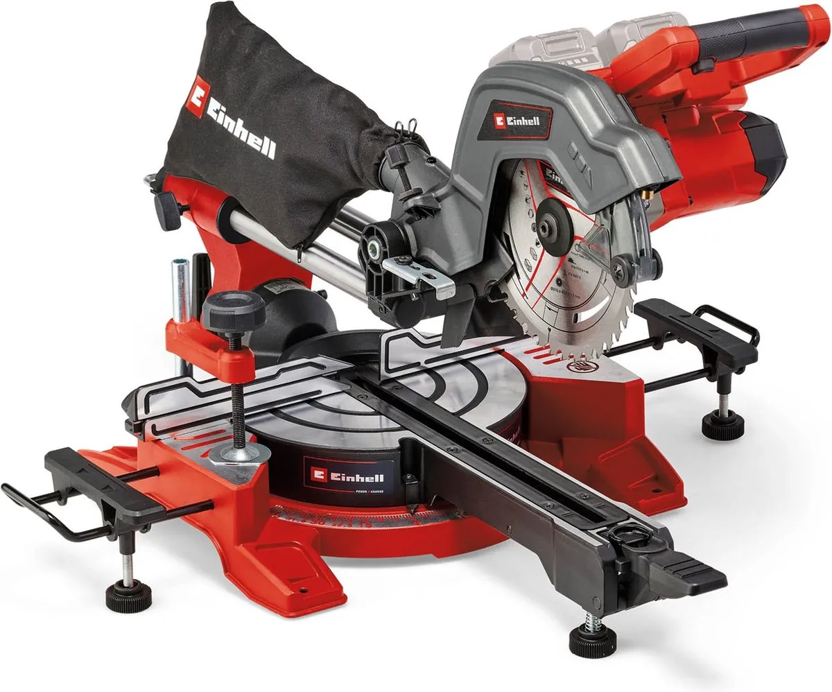 Einhell TE-SM 36/8 L Li Solo Radiaal Afkort-/Verstekzaag 216mm - 36V