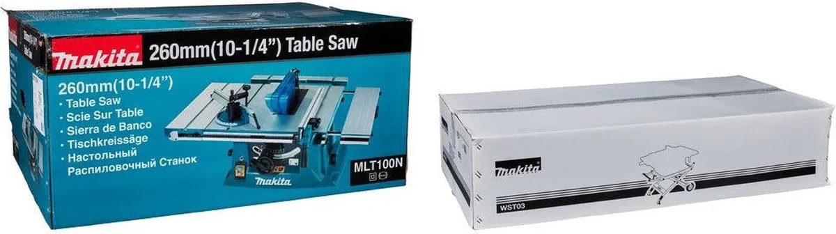 Makita MLT100NX1 Zaagtafel 1500W - 260x30mm