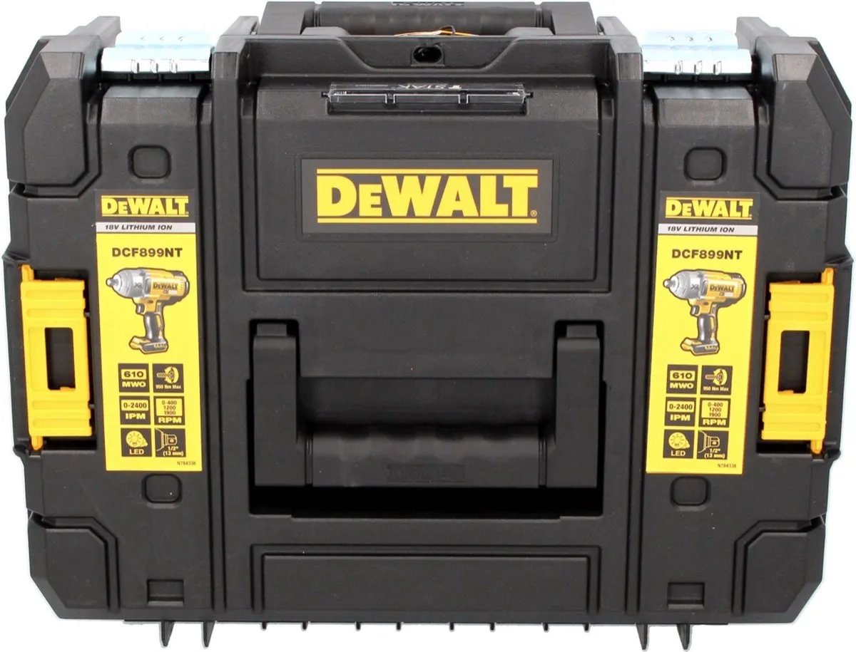 DeWalt DCF899NT Accu-Slagmoersleutel 18V 950Nm - 2400 Slagen/min - 1x 2.0Ah Accu - afbeelding 3 van 5